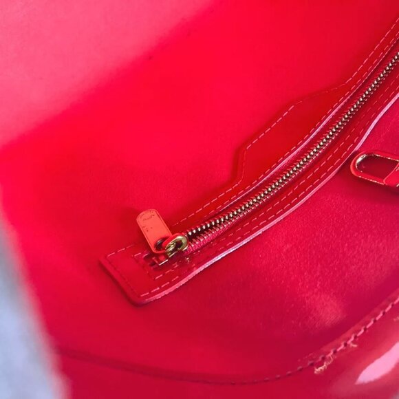 LOUIS VUITTON M91727 MonogramVernis Avalon MM Tote Bag Shoulder Bag - Picture 13 of 15